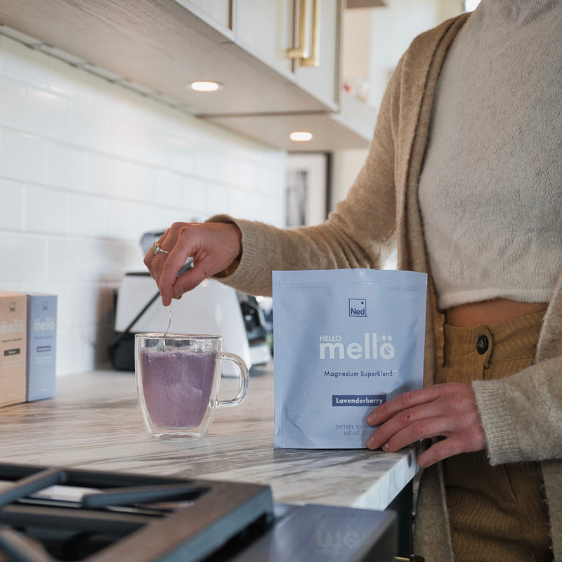 mellö Magnesium Pouch - Lavenderberry