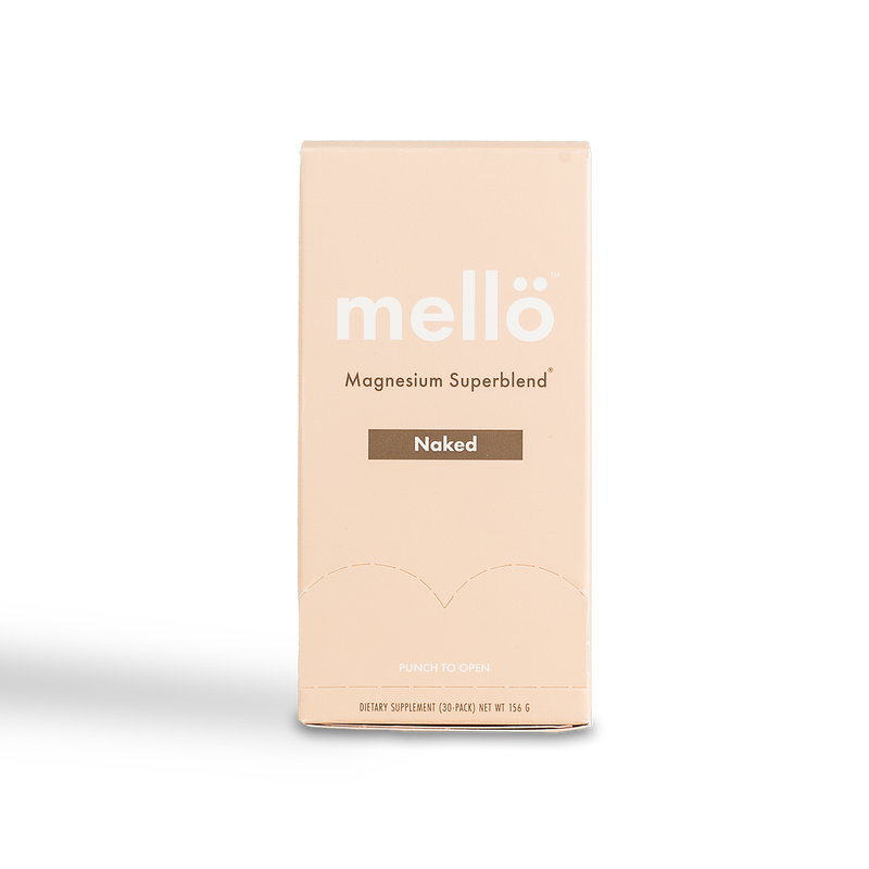 mellö Magnesium - 30 Travel Sticks Naked