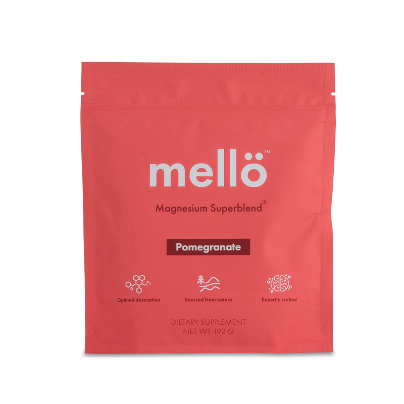 mellö Magnesium Pouch - Pomegranate