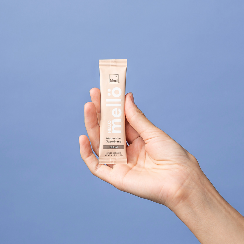 mellö Magnesium - 10 Travel Sticks Naked
