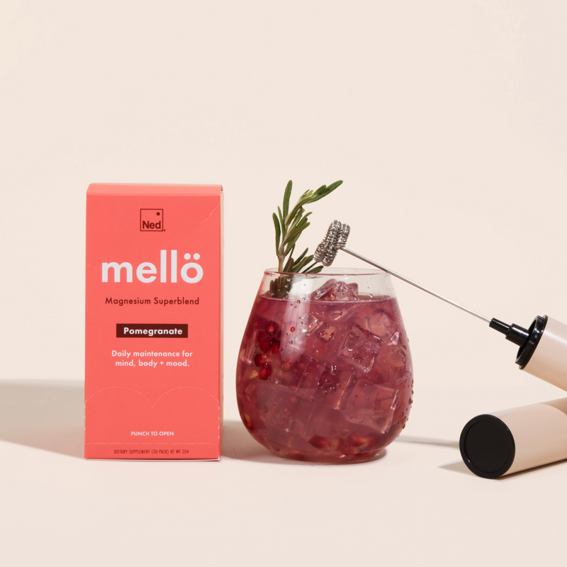 mellö Magnesium - 30 Travel Sticks Pomegranate