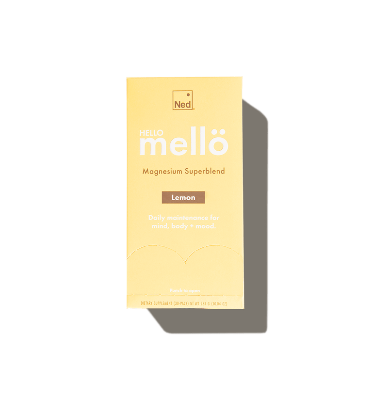 mellö Magnesium - 30 Travel Sticks Lemon