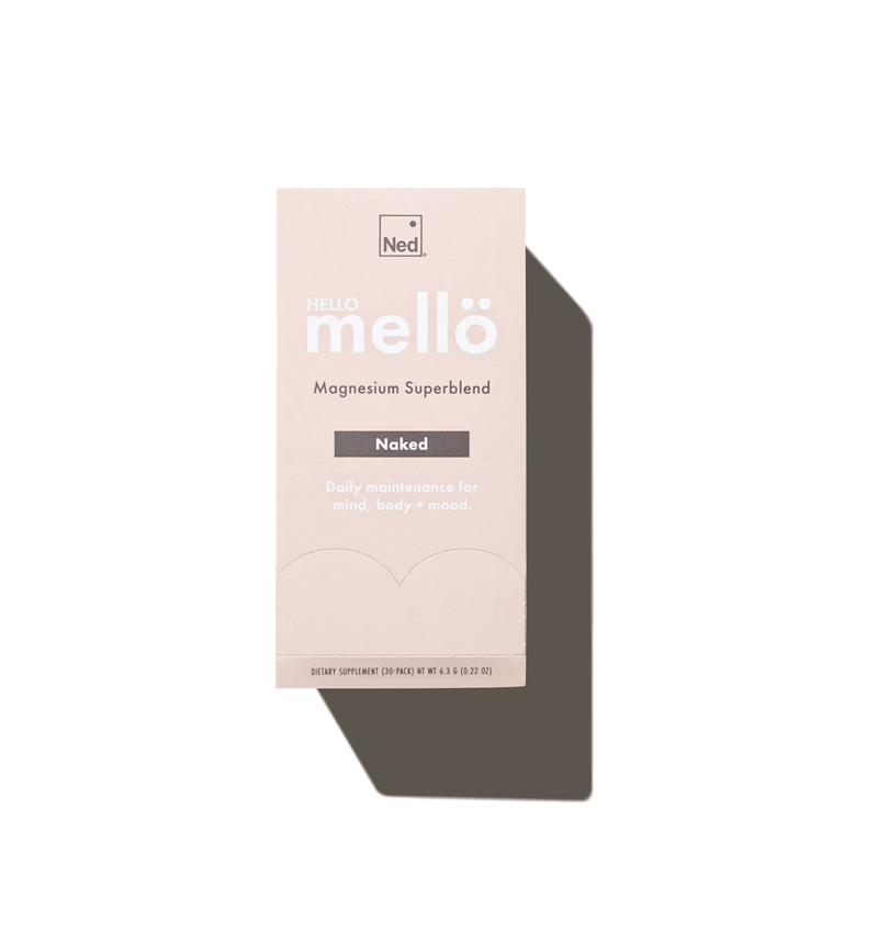 mellö Magnesium - 30 Travel Sticks Naked